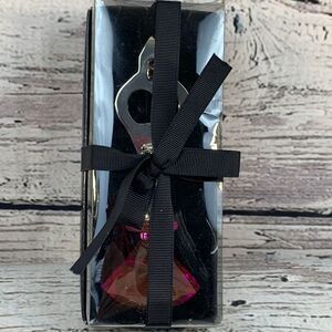 Bottle Opener Favor‎ Pink Diamond Cut Acrylic Crystal Handle Party Gift NEW